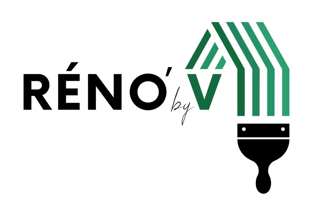 Logo de l’entreprise de rénovation intérieure Reno’By V à Valence